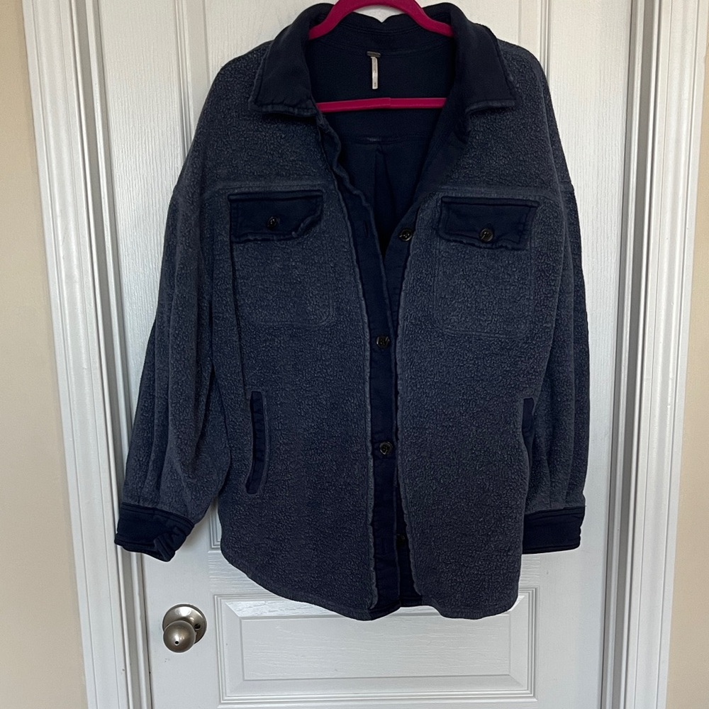 FP Movement by Free People Dark Blue Cardigan
